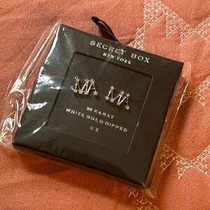 14K Gold Dipped MAMA Earrings